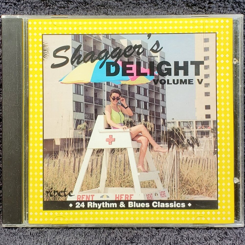 VINTAGE SHAGGER'S DELIGHT VOLUME V...COMPACT DISC...1993...24  MUSIC SELECTIONS